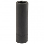 Draper Expert HI-TORQ® Deep Impact Socket, 1/2 Sq. Dr., 15mm