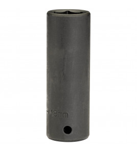 Draper HI-TORQ® Deep Impact Socket, 1/2 Sq. Dr., 18mm