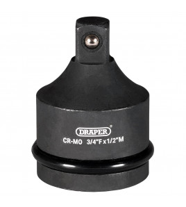 Impact Socket Converter, 3/4(F) x 1/2(M)