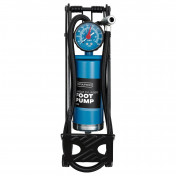 Single Cylinder Foot Pump with Pressure Gauge