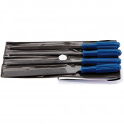 Warding File Set with Handles, 100mm (4 Piece)