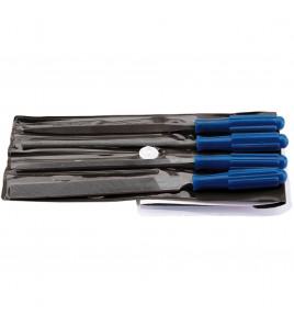 Warding File Set with Handles, 100mm (4 Piece)
