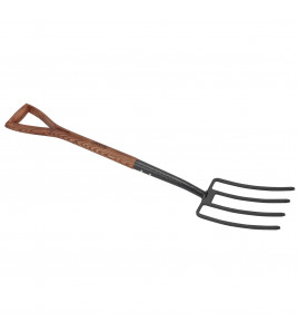 Carbon Steel Garden Fork with Ash Handle
