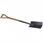 Carbon Steel Garden Spade with Ash Handle