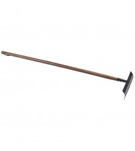 Carbon Steel Garden Rake with Ash Handle