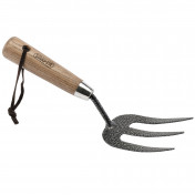 Carbon Steel Heavy Duty Weeding Fork with Ash Handle