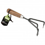 Carbon Steel Heavy Duty Hand Cultivator with Ash Handle