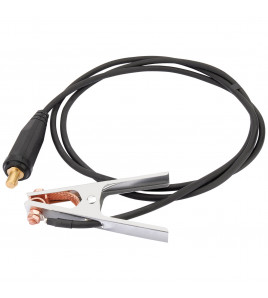 Earth Lead and Clamp with 35/50 Dinse Plug, 2.5m, 200A