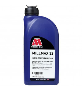 Millers Oils Millmax 32 Hydraulic Oil, 1L