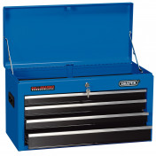 Tool Chest, 4 Drawer, 26, Blue