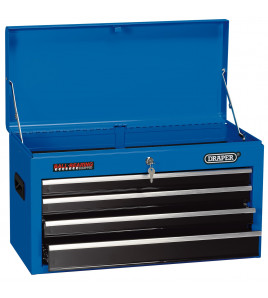 Tool Chest, 4 Drawer, 26, Blue