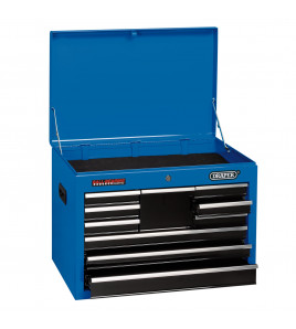 Tool Chest, 10 Drawer, 26, Blue