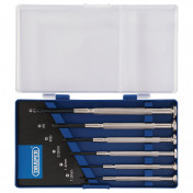 Precision Screwdriver Set, 3 x Plain Slot, 3 x Cross Slot (6 Piece)