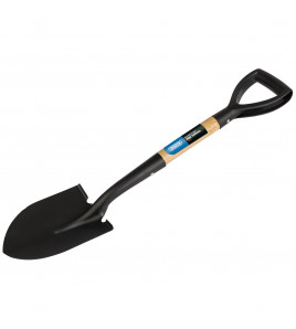 Round Point Mini Shovel with Wood Shaft