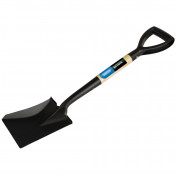 Square Mouth Mini Shovel with Wood Shaft