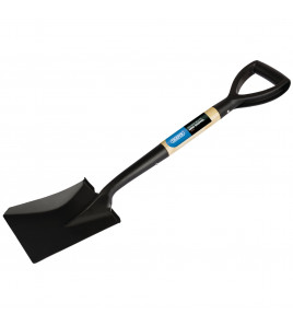Square Mouth Mini Shovel with Wood Shaft
