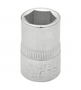 Elora Hexagon Socket, 3/8 Sq. Dr., 12mm