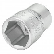 Elora Hexagon Socket, 3/8 Sq. Dr., 15mm