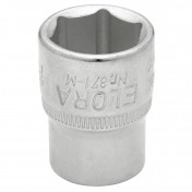 Elora Hexagon Socket, 3/8 Sq. Dr., 15mm