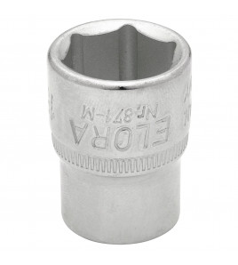 Elora Hexagon Socket, 3/8 Sq. Dr., 15mm
