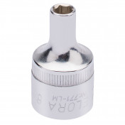 Elora Hexagon Socket, 1/2 Sq. Dr., 6mm