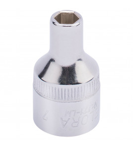 Elora Hexagon Socket, 1/2 Sq. Dr., 7mm