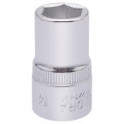 Elora Hexagon Socket, 1/2 Sq. Dr., 14mm