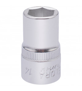 Elora Hexagon Socket, 1/2 Sq. Dr., 14mm