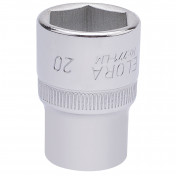 Elora Hexagon Socket, 1/2 Sq. Dr., 20mm