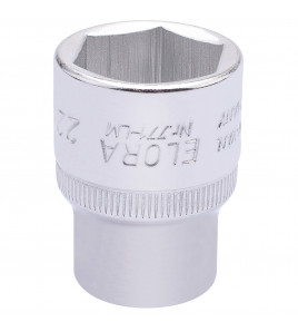 Elora Hexagon Socket, 1/2 Sq. Dr., 22mm