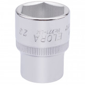 Elora Hexagon Socket, 1/2 Sq. Dr., 23mm