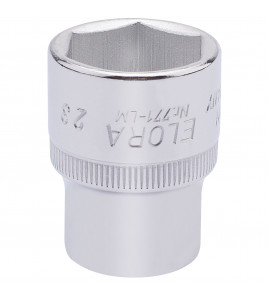 Elora Hexagon Socket, 1/2 Sq. Dr., 23mm