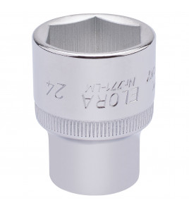 Elora Hexagon Socket, 1/2 Sq. Dr., 24mm