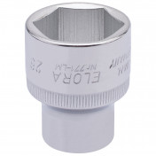 Elora Hexagon Socket, 1/2 Sq. Dr., 26mm