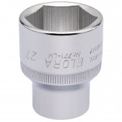 Elora Hexagon Socket, 1/2 Sq. Dr., 27mm