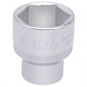 Elora Hexagon Socket, 1/2 Sq. Dr., 30mm