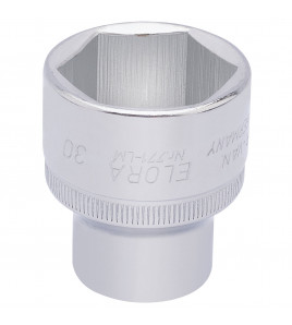 Elora Hexagon Socket, 1/2 Sq. Dr., 30mm