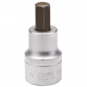 Elora Hexagon Screwdriver Socket, 3/4 Sq. Dr., 14mm