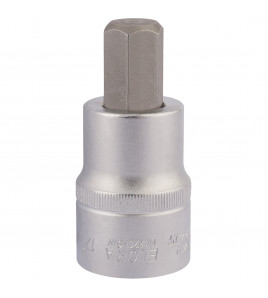 Elora Hexagon Screwdriver Socket, 3/4 Sq. Dr., 17mm