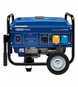 Draper Expert Petrol Generator with Wheels, 2000W