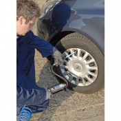 Draper Expert Hi-Flo Air Line Inflator With Twin Open Ended Connector