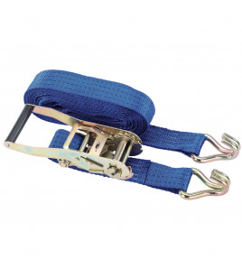 Heavy Duty Ratcheting Tie Down Straps, 8m x 50mm, 1300kg