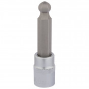 Ball End Hexagonal Socket Bits, 3/8 Sq. Dr., 9mm