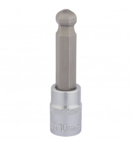 Draper Expert Ball End Hexagonal Socket Bits, 3/8 Sq. Dr., 10mm