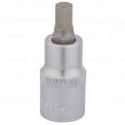 Hexagonal Socket Bits, 1/2 Sq. Dr., 8mm