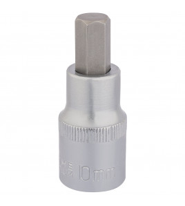 Draper Expert Hexagonal Socket Bits, 1/2 Sq. Dr., 10mm