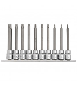 Draper Expert TX-STAR® Security Socket Bit Set, 3/8 Sq. Dr. (10 Piece)