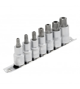 Draper Expert TX-STAR® Security Socket Bit Set, 1/2 Sq. Dr., 55mm (7 Piece)