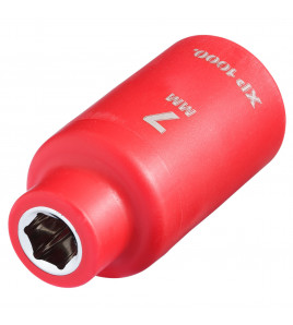 XP1000® VDE Socket, 3/8 Sq. Dr., 7mm
