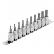 Draper Expert TX-STAR® Plus Socket Bit Set, 3/8 Sq. Dr., 48mm (10 Piece)